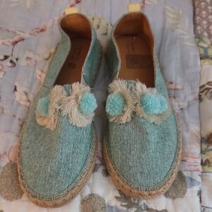 Silvia Cobos Women's Espadrilles with Pom Poms